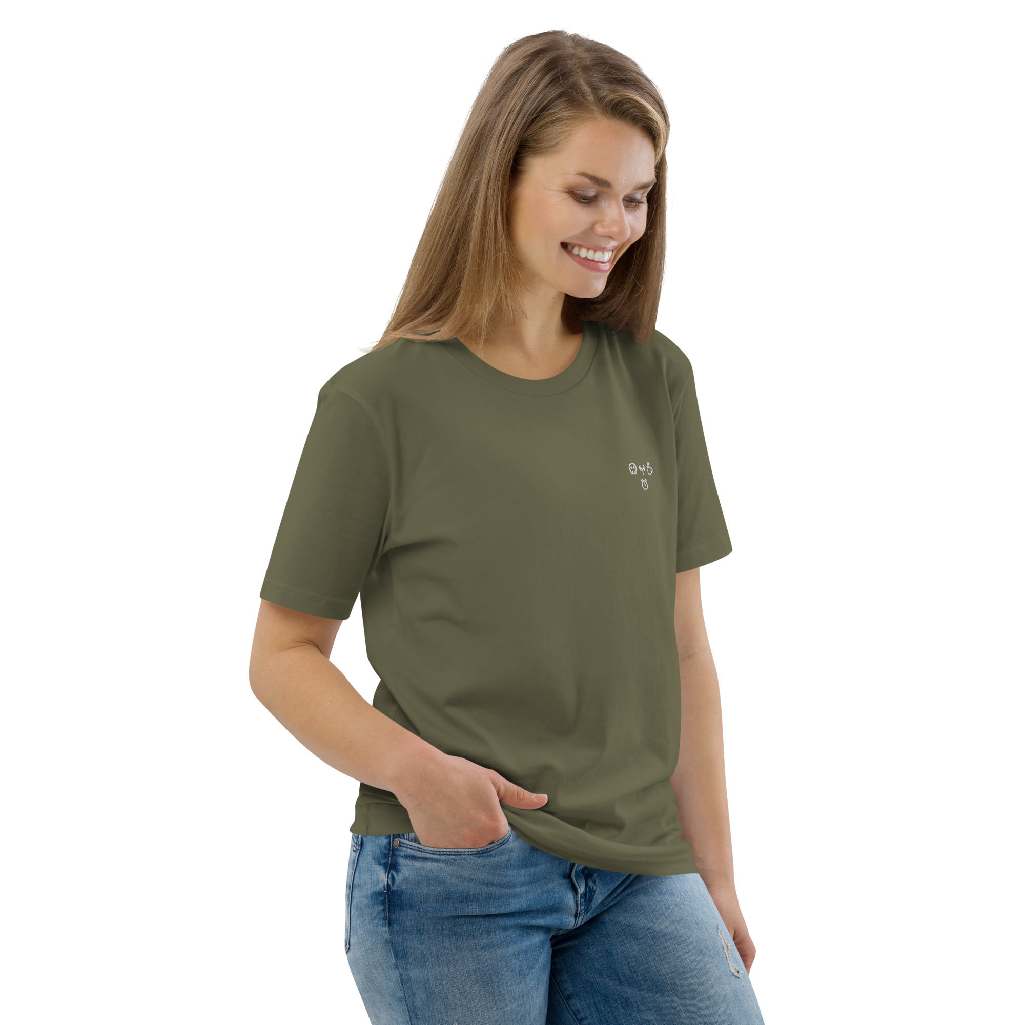 MNML | Morning Coffee Dead | Dark mode | Unisex T-shirt | Premium organic cotton | Embroidered - Image 30