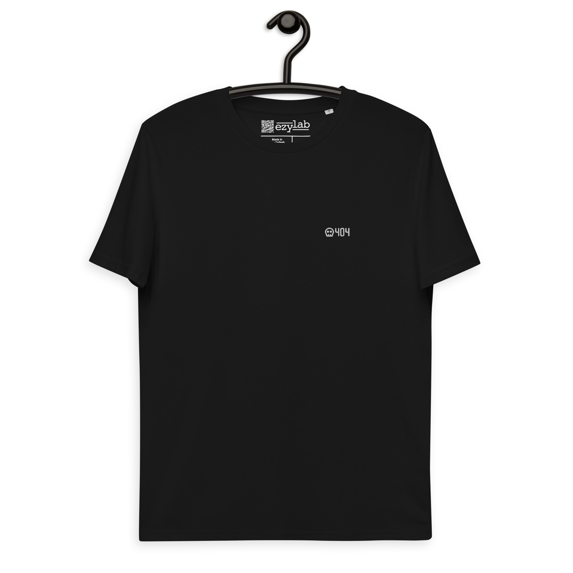 MNML | 404 | Dark mode | Unisex T-shirt | Premium organic cotton | Embroidered (new) - Image 13