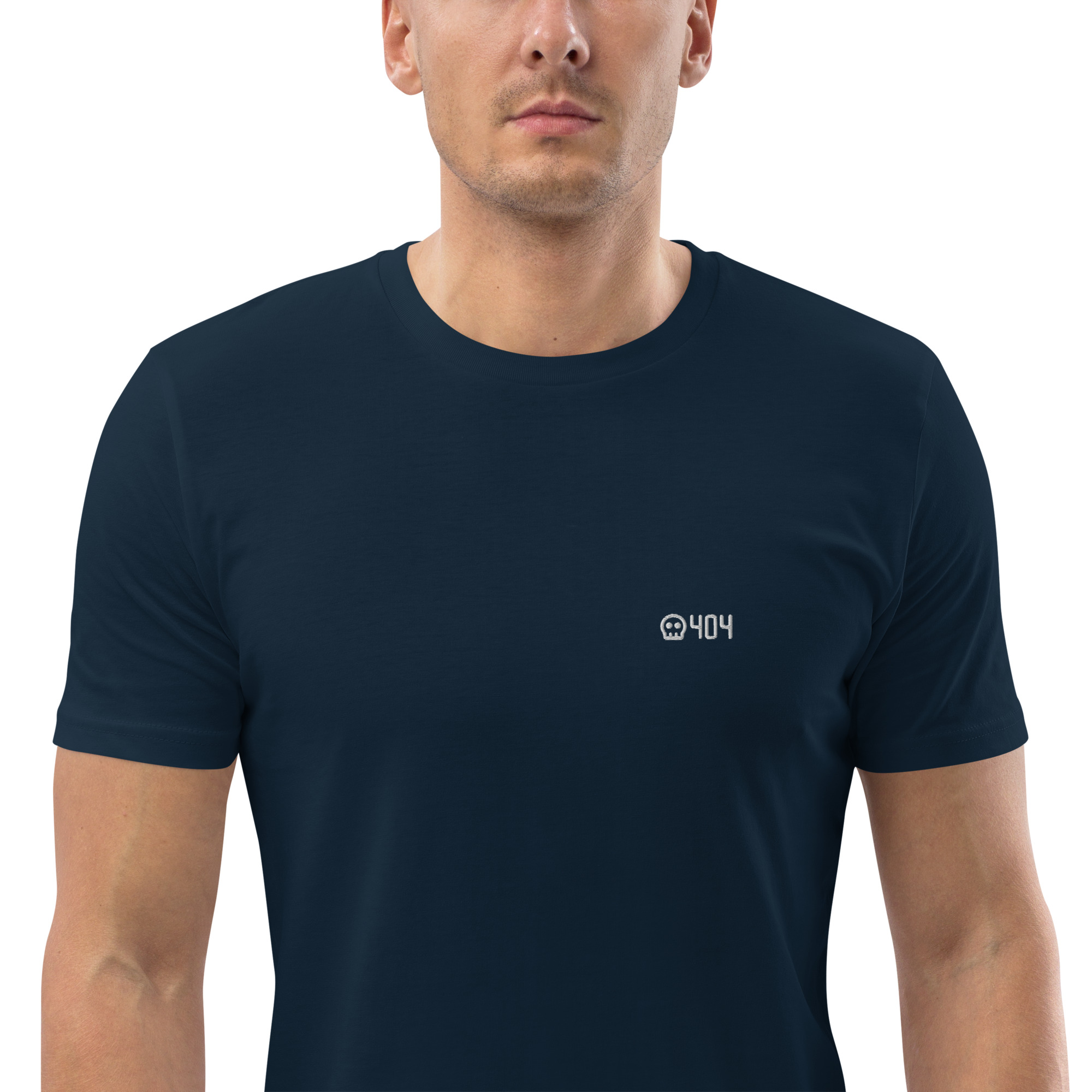 MNML | 404 | Dark mode | Unisex T-shirt | Premium organic cotton | Embroidered (new) - Image 19