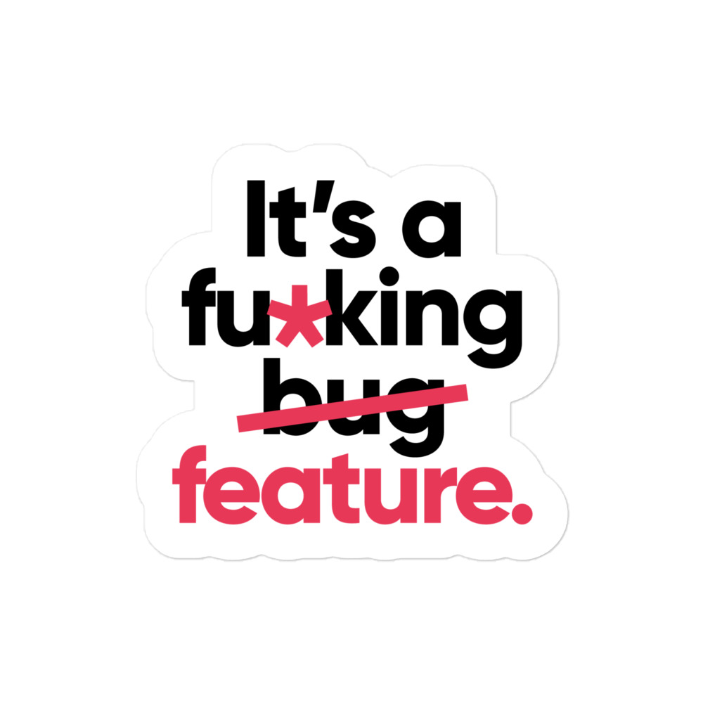 Sticker | bug/feature | light mode - Image 2